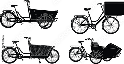 Transportation icon silhouette collection, travel outline figure, vehicle motif illustration, mobility design graphic, transport symbol art, journey element