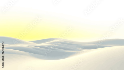 Soft Focus Dunes Landscape Photography.