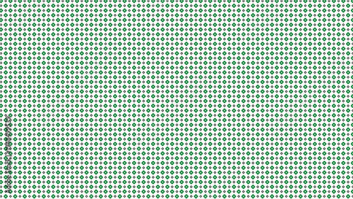 Abstract green geometric pattern background with repeating diamond shapes and white circles modern seamless texture design for digital wallpaper web banner graphic creative presentation backdrop