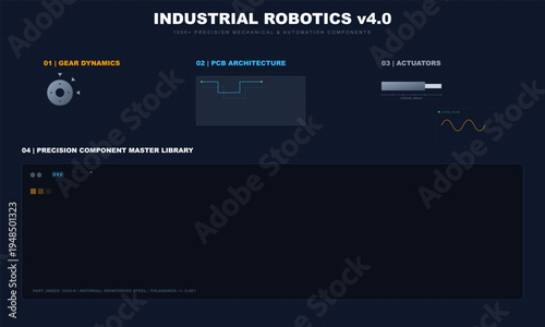 Industrial Robotics Engineering Data Dashboard: Technology Interface for Automation Development Analytics