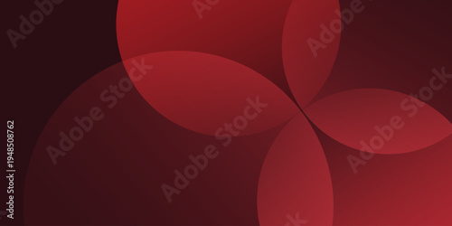 Abstract red wavy background design. Vector template bannner tecnology illustration eps10