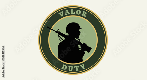 Soldiers Honored on Day of the Veterans with Valor and Duty Badges