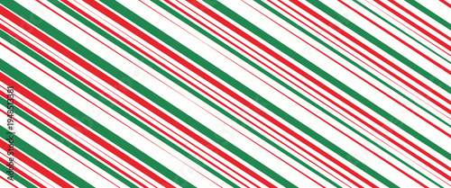 red, white. green stripe. Pattern of stripes seamless design pattern candy cane, for fabric. Vertical stripe abstract background