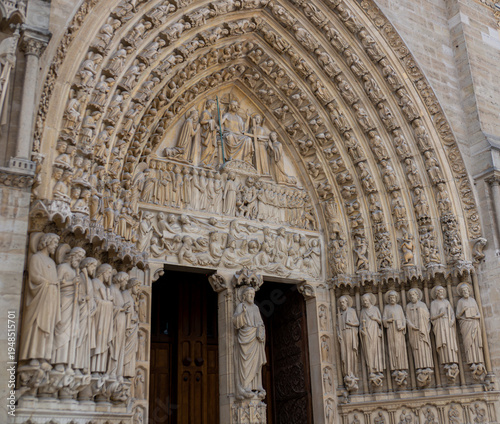 Photography UNESCO World Heritage Site: Portal of the Last Judgment, Central Entrance of Not