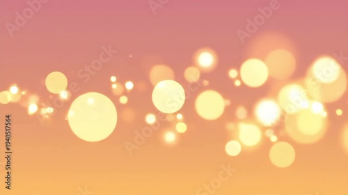 Wallpaper Mural Glowing bokeh lights shine brightly in a vibrant sunset scene with warm colors and soft focus. Torontodigital.ca