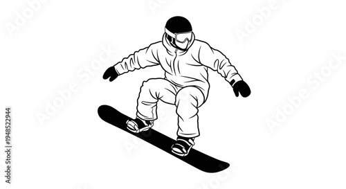 Man snowboarding down a slope fast.