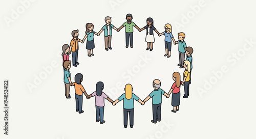 People of diverse backgrounds celebrate Emancipation Day in unity.