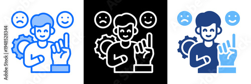 Emotional Control triplestyle icon