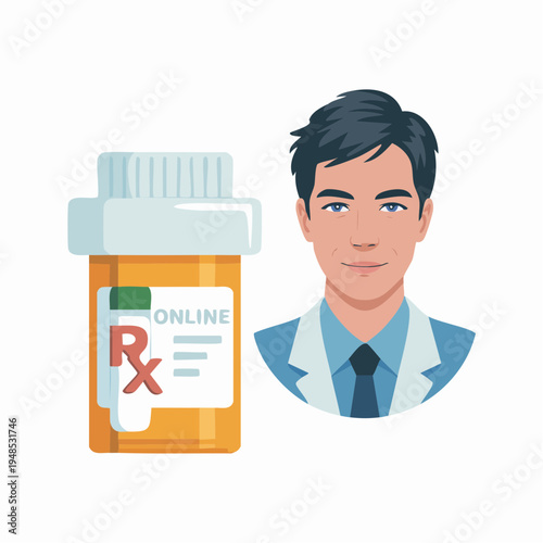 Online medical consultation and prescription.