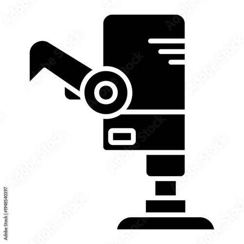 Electric Car Polisher Power Tool Icon