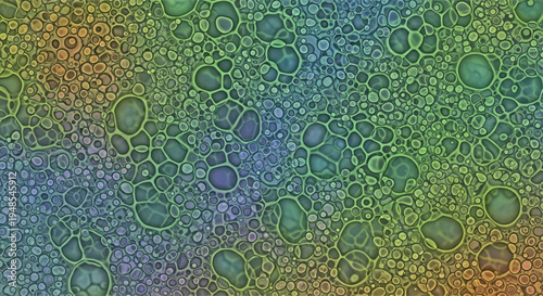Abstract organic cell network pattern texture background digital art organic cellular structure