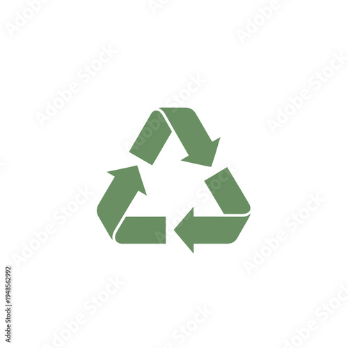 Recycling symbol, a universal icon representing sustainability and environmental consciousness, promoting reuse and conservation