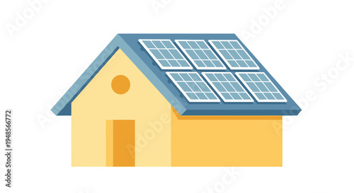 House With Solar Panels
