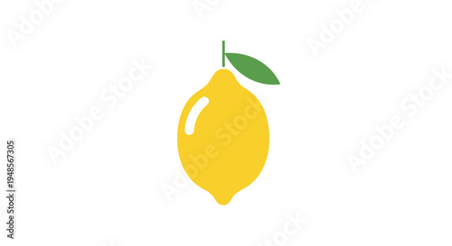 Fresh Yellow Lemon Fruit Closeup.
