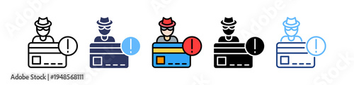 Payment Fraud multiple icon
