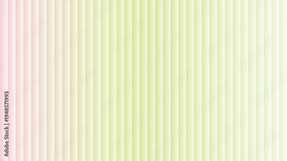 Obraz premium This image features a soft vertical striped pattern with a delicate gradient from light pink to pale green