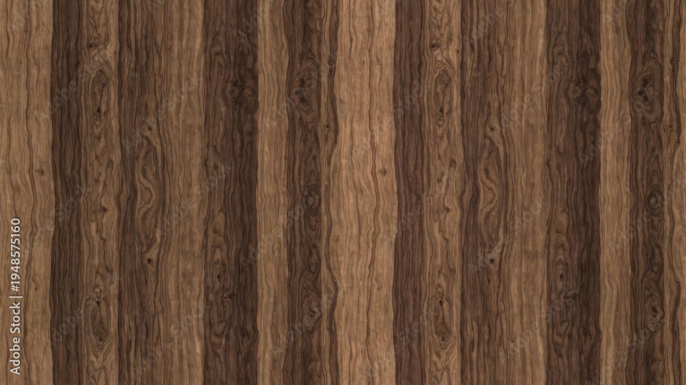 Fototapeta premium Seamless Rich Dark Rosewood Texture with Elegant Flowing Grain Patterns