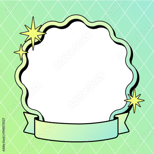 ファンタジーフレーム　グリーン