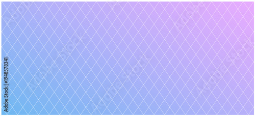 ダイヤモンドチェック　パステル背景　青紫