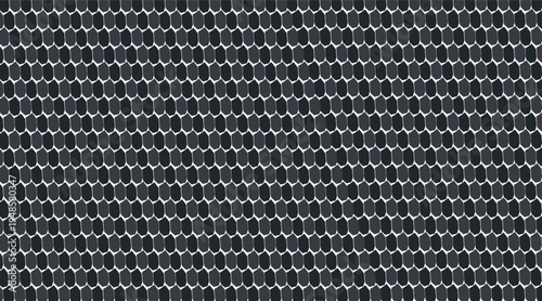 The surface of armor or imitation protective camouflage layer, consisting of small scales or flat cakes.