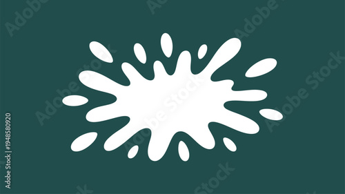 White liquid splash splatter texture