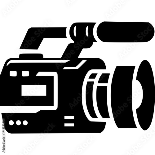 Video Camera Icon Vector