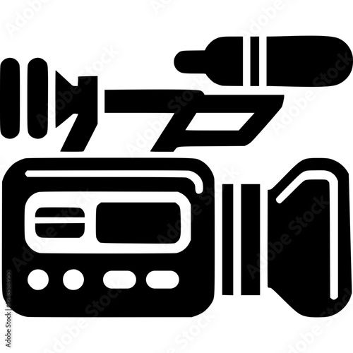 Video Camera Icon Vector