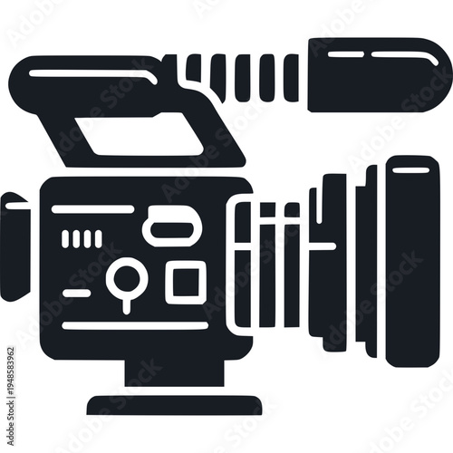 Video Camera Icon Vector