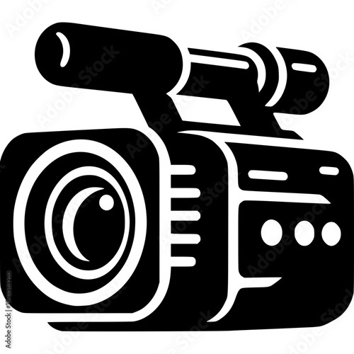 Video Camera Icon Vector