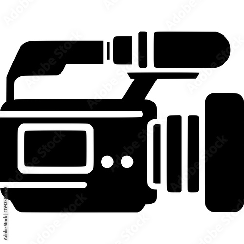 Video Camera Icon Vector