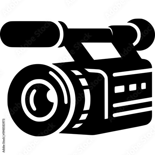 Video Camera Icon Vector