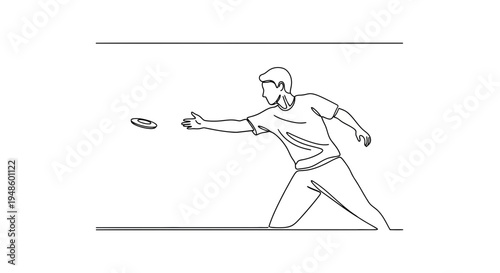 Man throwing a frisbee in a park, active lifestyle, outdoor recreation, summer fun