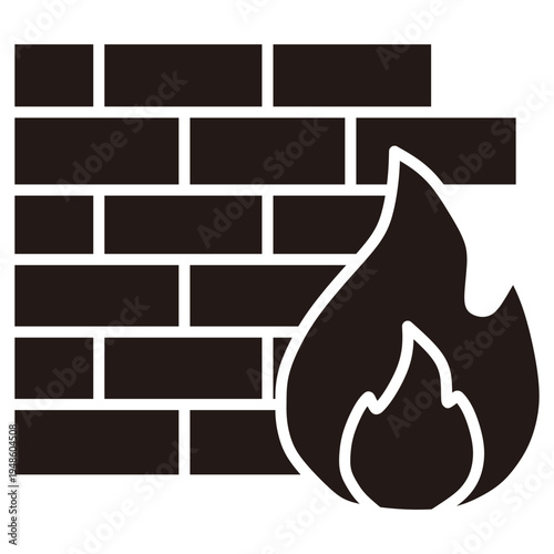 Firewall Protection Icon
