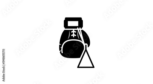 Boxing Glove with Tea Bag Icon