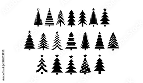 christmas trees collection