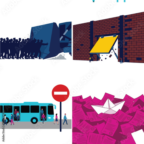 Weaponized Migration Border Crisis and Refugee Push Set