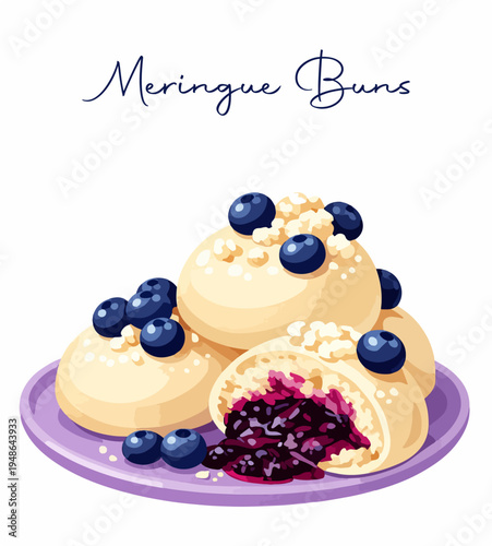 Meringue Bun.eps