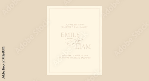 Elegant Minimalist Book Cover Design with Subtle Typography.