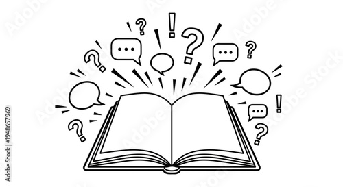 Book_forming_circular_shape_with_speech__2_1771830535171.eps