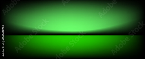 Abstract gradient podium background. green, green and lilac empty 3d studio backdrop. Clean scene for product presentation mockup template. Vector illustration.
