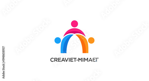 Colorful Abstract Logo Design Elements 1.