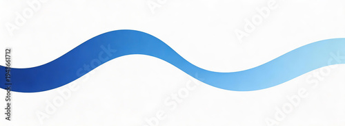 Abstract blue wavy line background with smooth gradient transition. Suitable for design elements, web backgrounds, or decorative visuals. Features flowing curves and organic shapes.