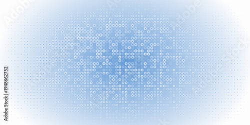 Abstract Blue Technology Background, vector illustration