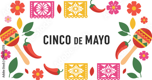 Celebrate Cinco de Mayo with Vibrant Decorations and Festive Elements