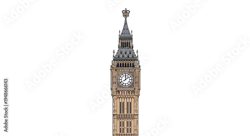 Big Ben London Clock Tower Architecture 1.