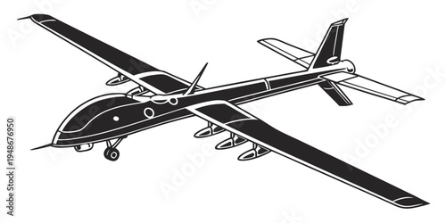 a small airplane with a propeller on the front Vector