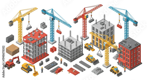 A group of construction workers wearing safety gear give thumbs up