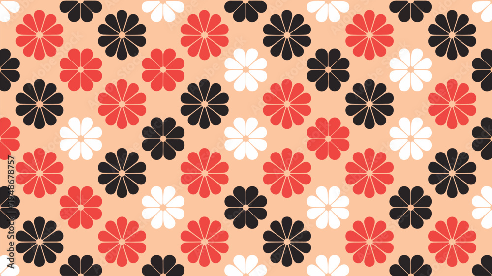 Obraz premium seamless floral pattern