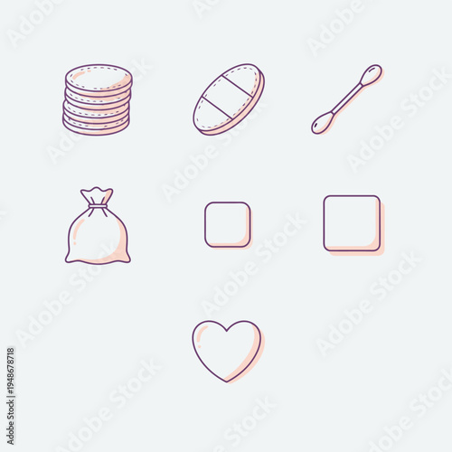 Coffee Lover typographic design with coffee beans mug french press and croissants for cafe morning routine and caffeine addiction theme