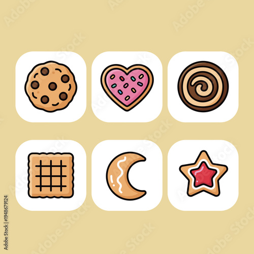 Set of indoor hanging plant icons with macrame hangers and succulents for bohemian interior design urban gardening and home plant care lovers